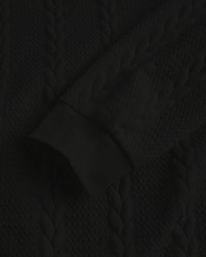 Sweat-shirt à manches longues pour homme, idéal pour l'automne et l'hiver, avec un col montant