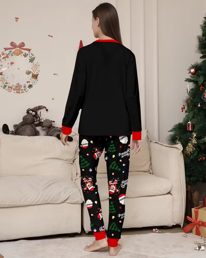 Pyjama de Noël Assorti pour Couple – Ambiance Magique