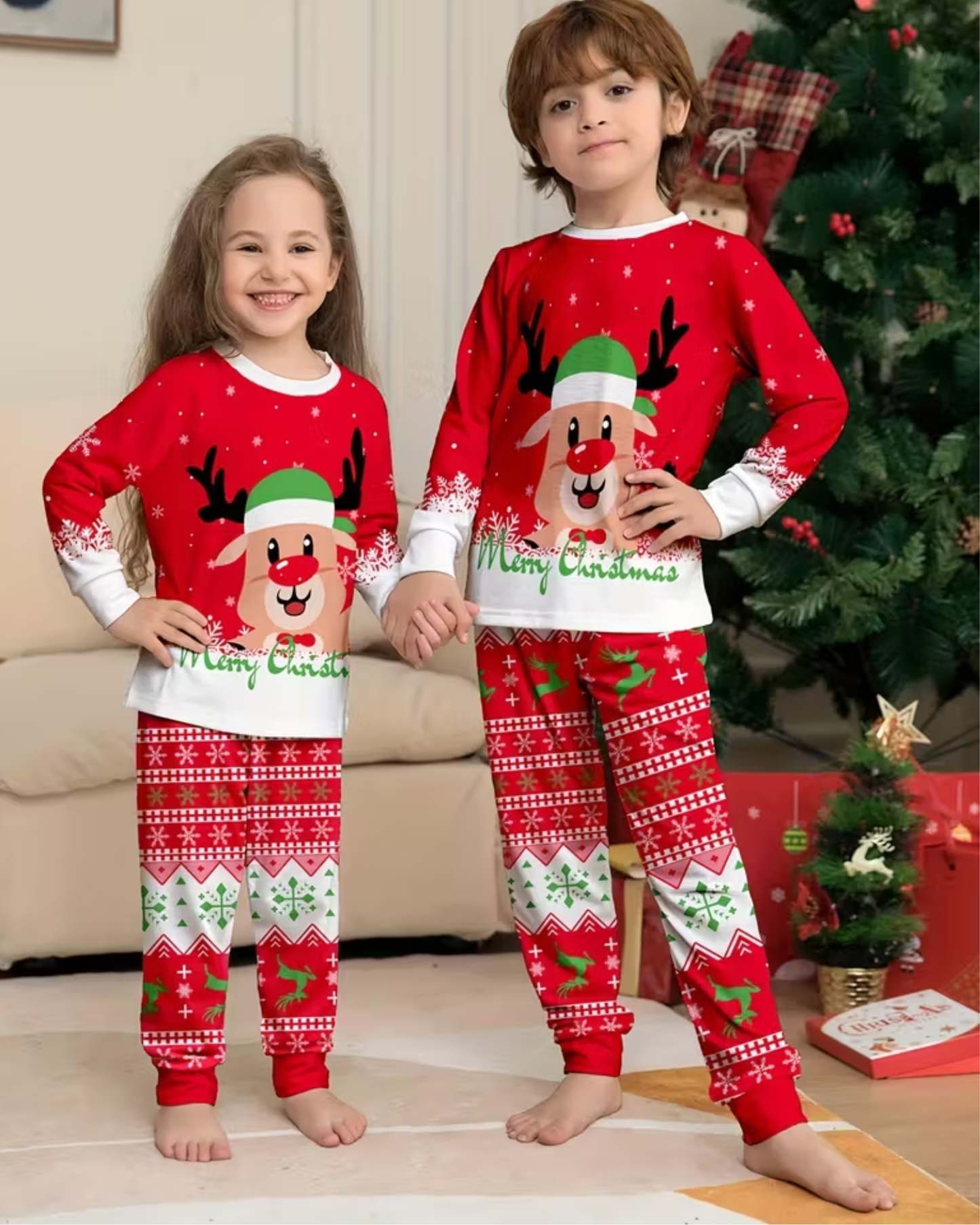 Pyjama Noël Famille – Moments de Joie et d’Amour