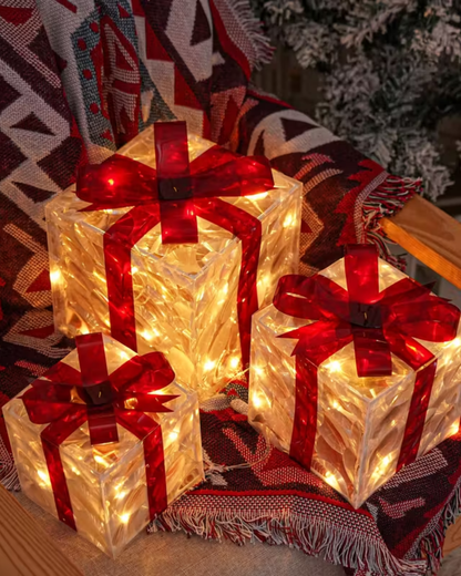 Collection “Maison de Noël” – Coffrets Lumineux Design