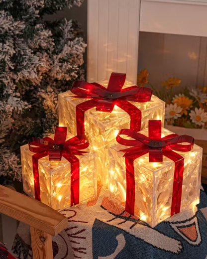 Collection “Maison de Noël” – Coffrets Lumineux Design