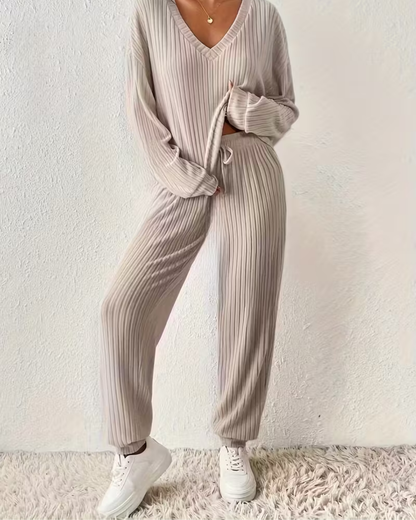 Ensemble Lounge Élégance – Beige Neutre