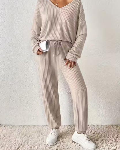 Ensemble Lounge Élégance – Beige Neutre