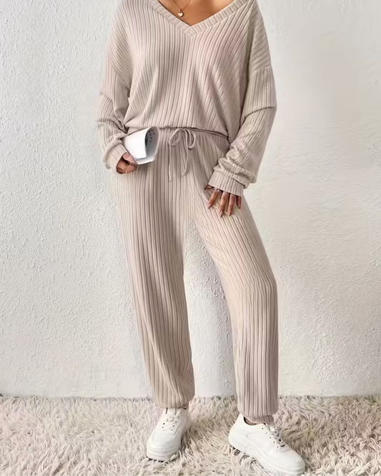 Ensemble Lounge Élégance – Beige Neutre