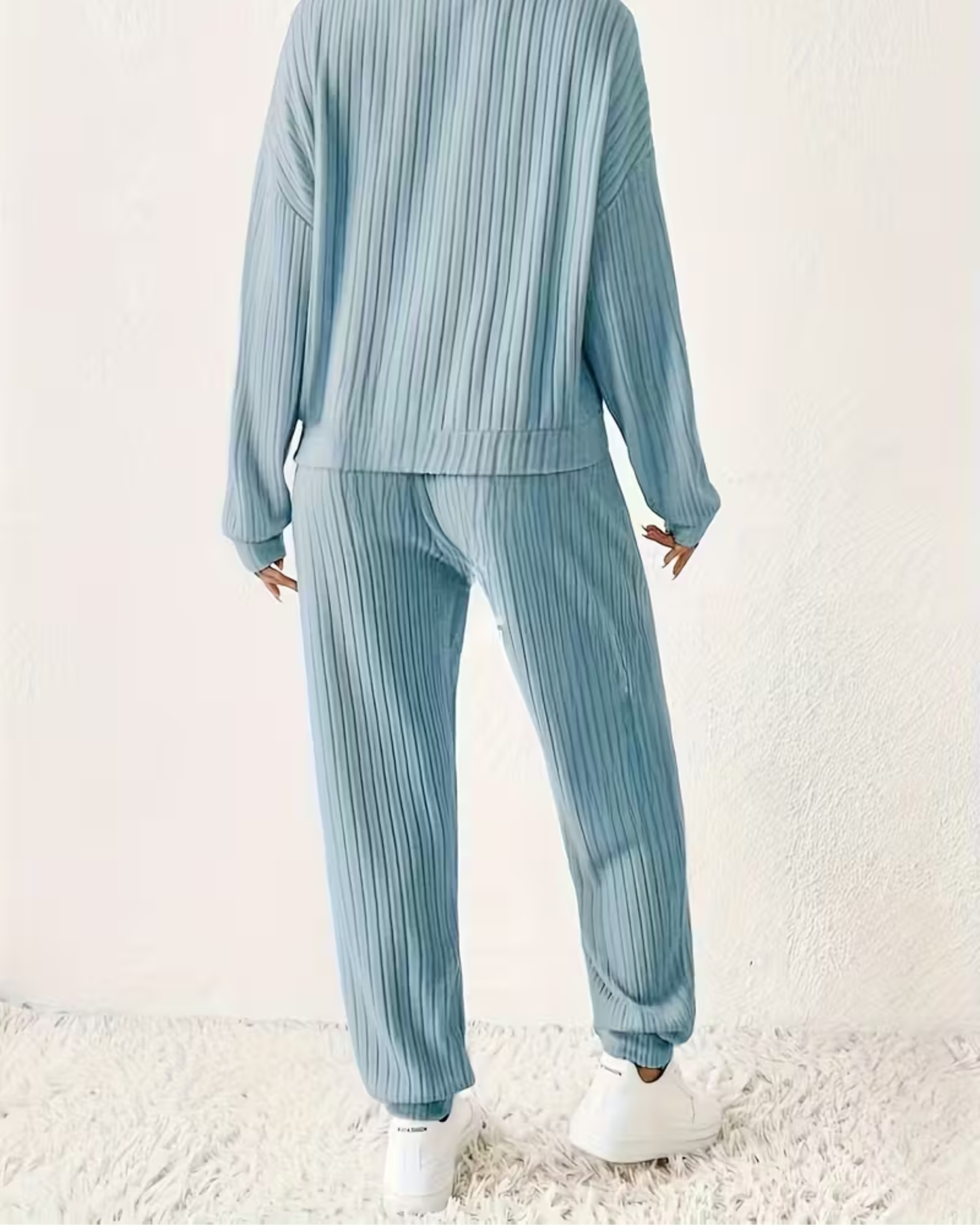 Ensemble Lounge Élégance – Bleu Ciel