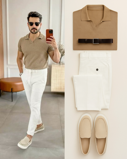 MaisonBloom Sélections - Ensemble 3 Pièces Classique Beige